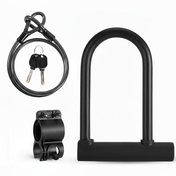 Antivol vélo U et câble