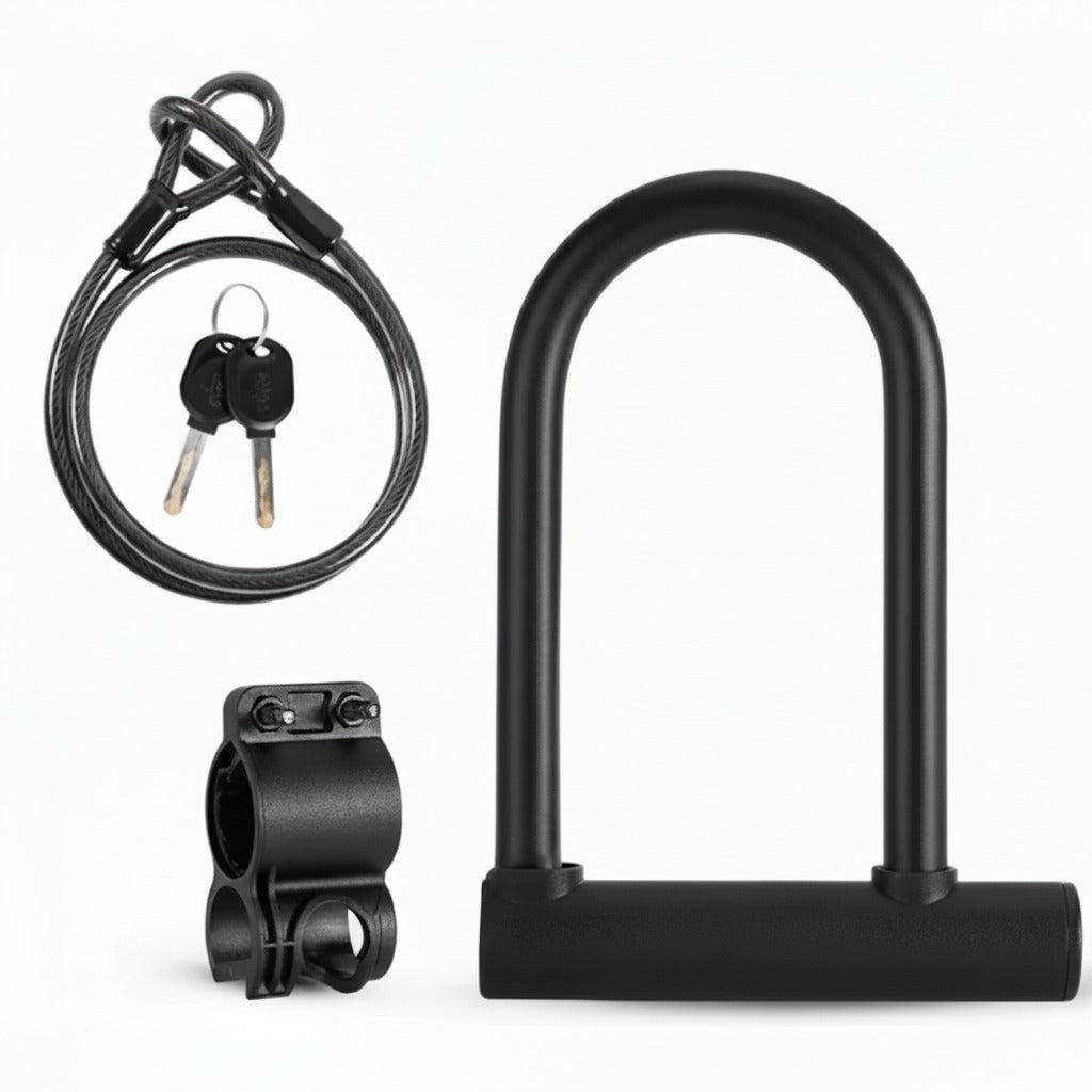 Antivol vélo U et câble