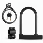 Antivol vélo U et câble