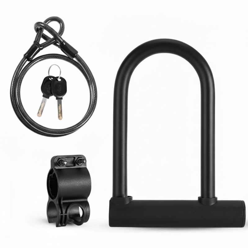 Antivol vélo U et câble
