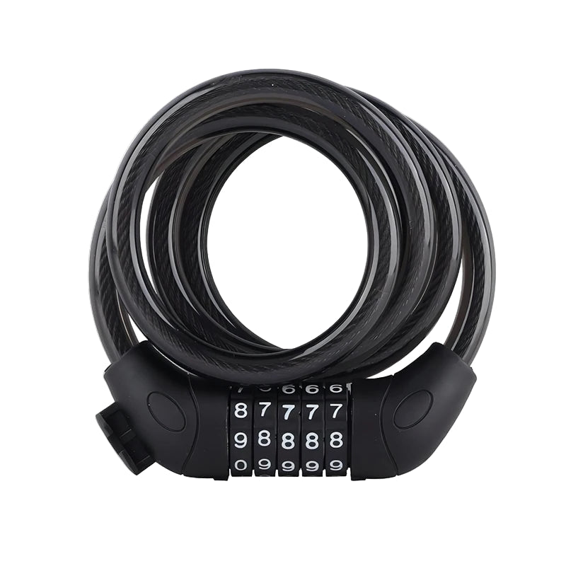 Câble antivol vélo noir