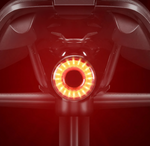 Lumière arrière vélo rouge