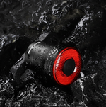 Lumière arrière vélo rouge