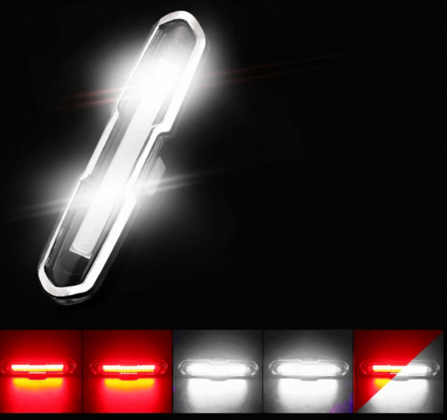 Lumière arrière vélo étanche