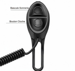 Sonnette électrique pour vélo commande guidon