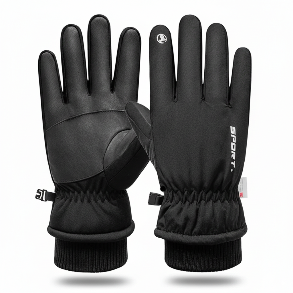 Gants vélo hiver tactiles