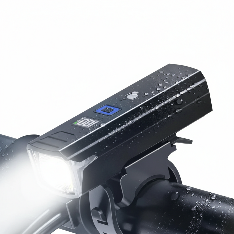 Lampe avant pour vélo rechargeable