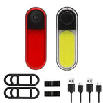 Kit éclairage vélo blanc et rouge