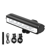 Lampe avant pour vélo pivotable