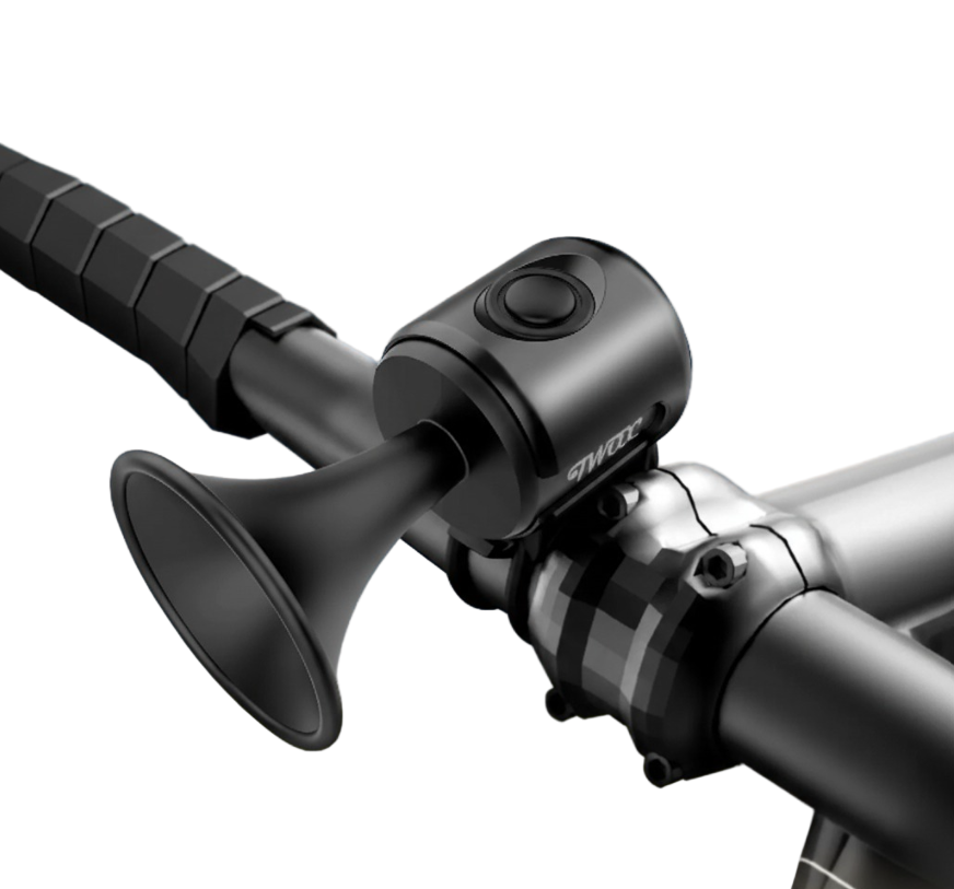 Sonnette électrique pour vélo 120 db - Noir