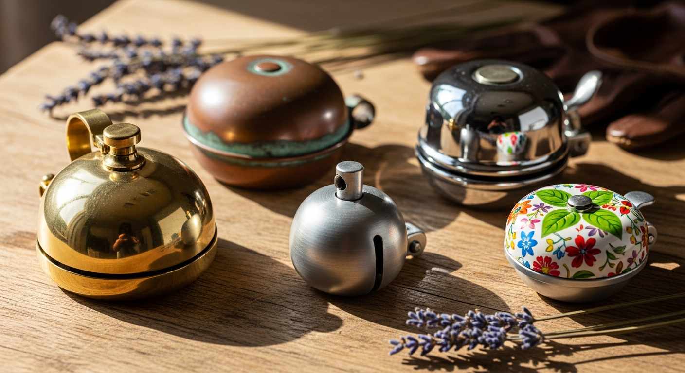 Sonnette vélo vintage et originale : personnalisez votre vélo avec style