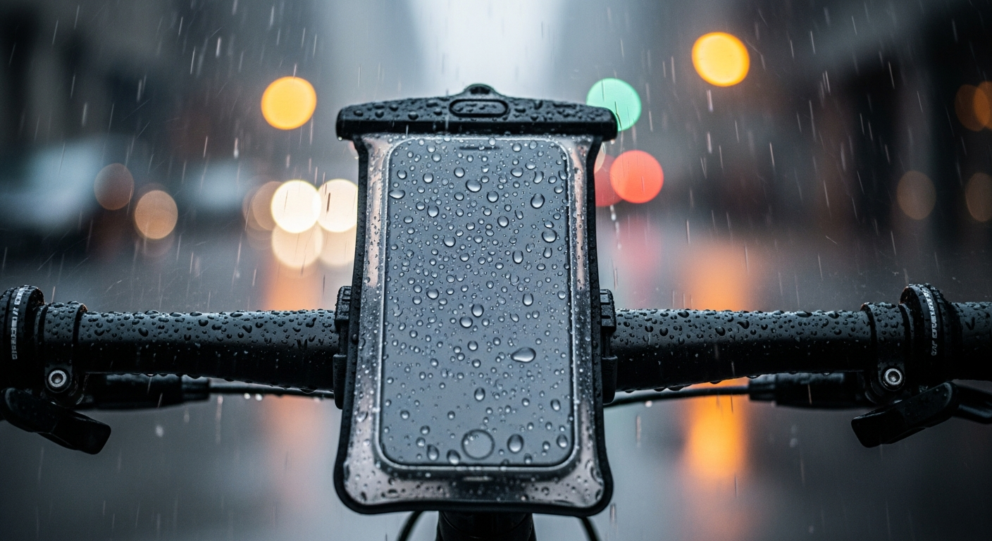 Support téléphone vélo étanche : le guide complet pour rouler sous la pluie